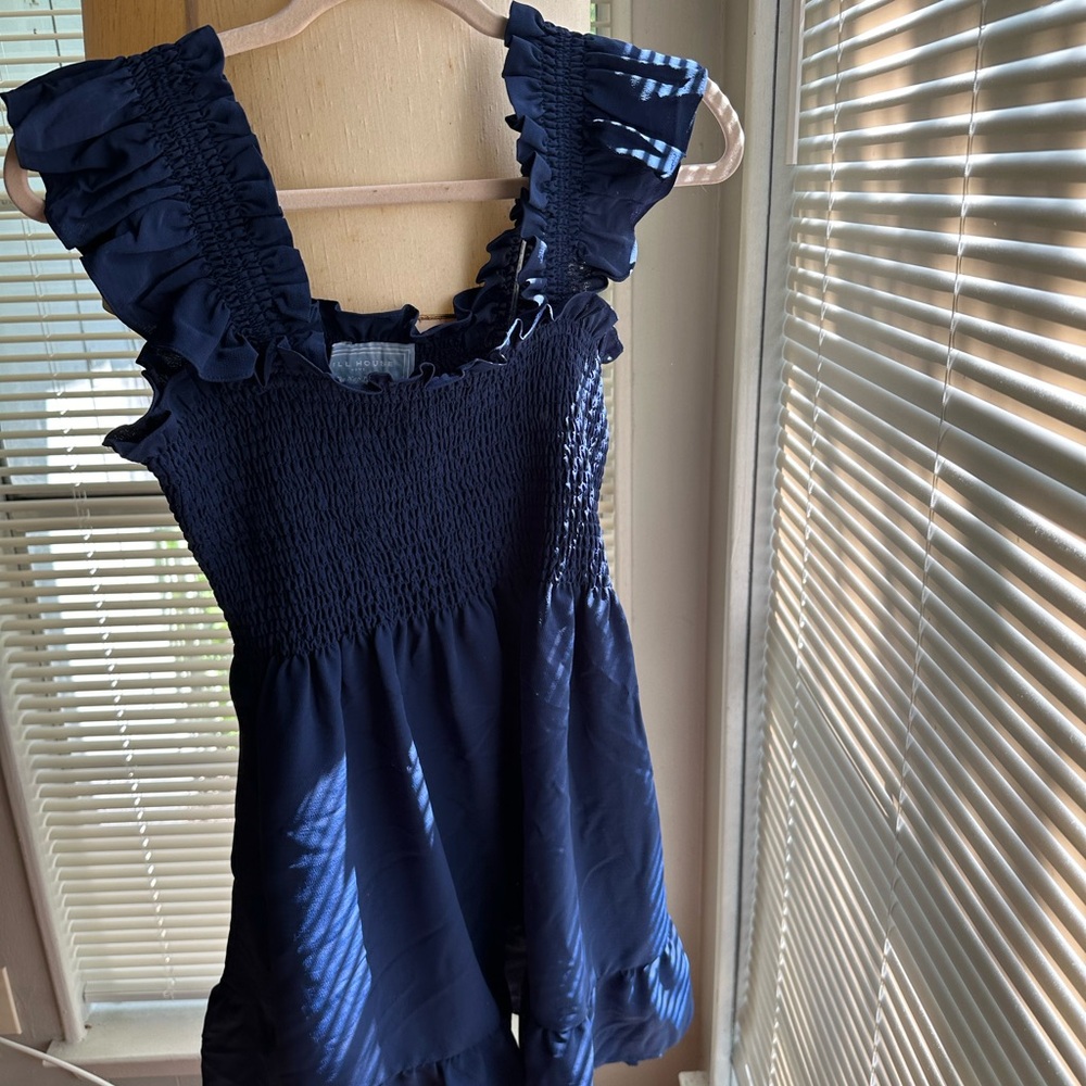 Hillhouse Home - The Nap Dress M Navy
